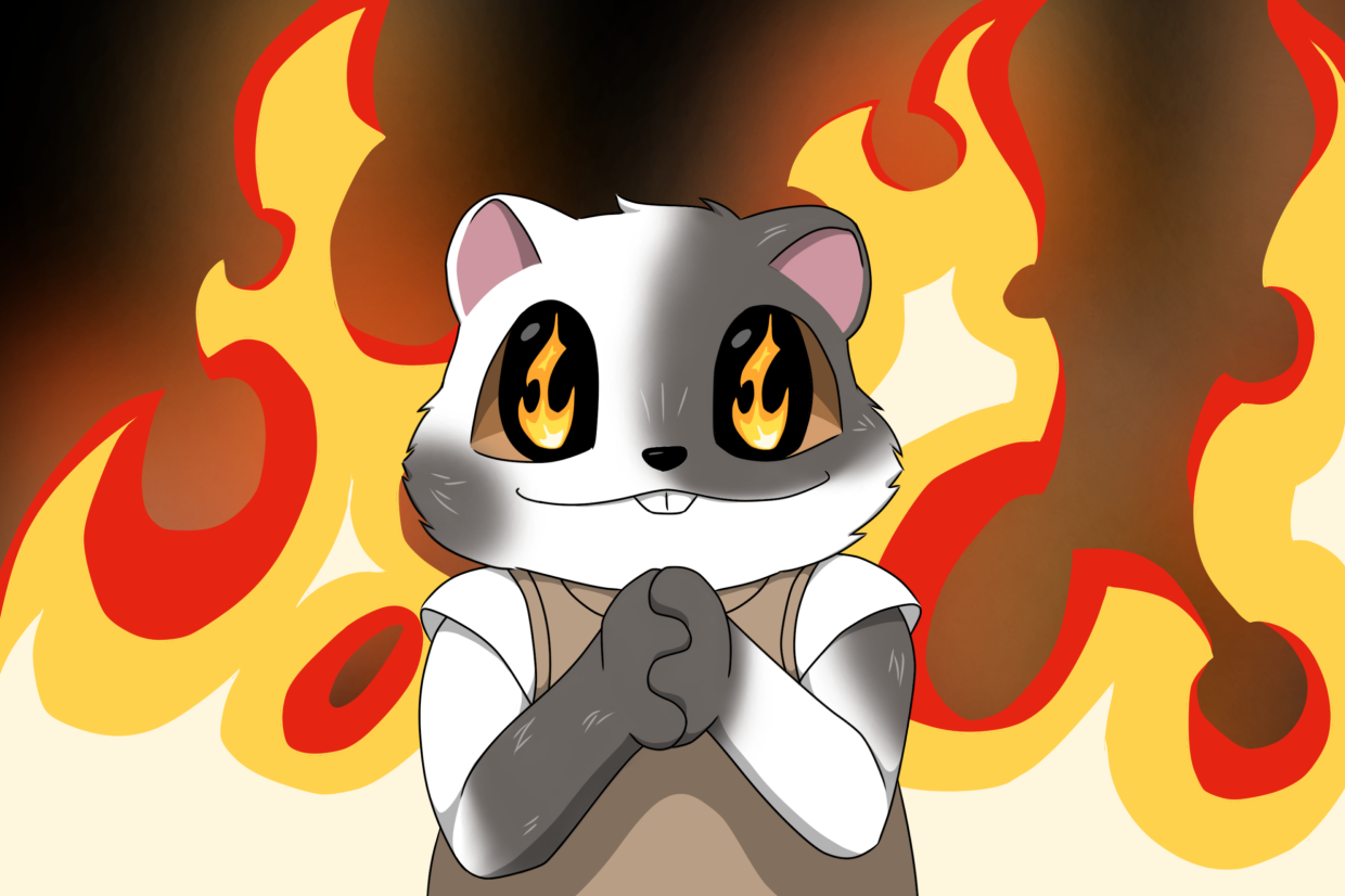 The community burns together